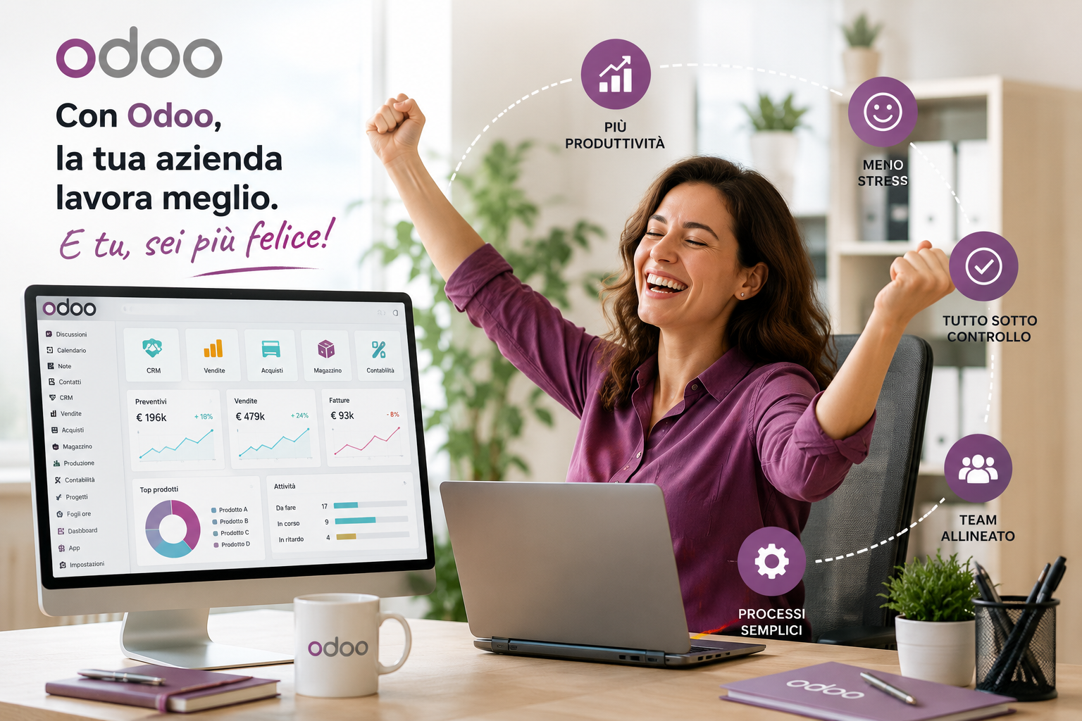 Odoo per la contabilita: Community vs Enterprise — la guida operativa per l'Italia